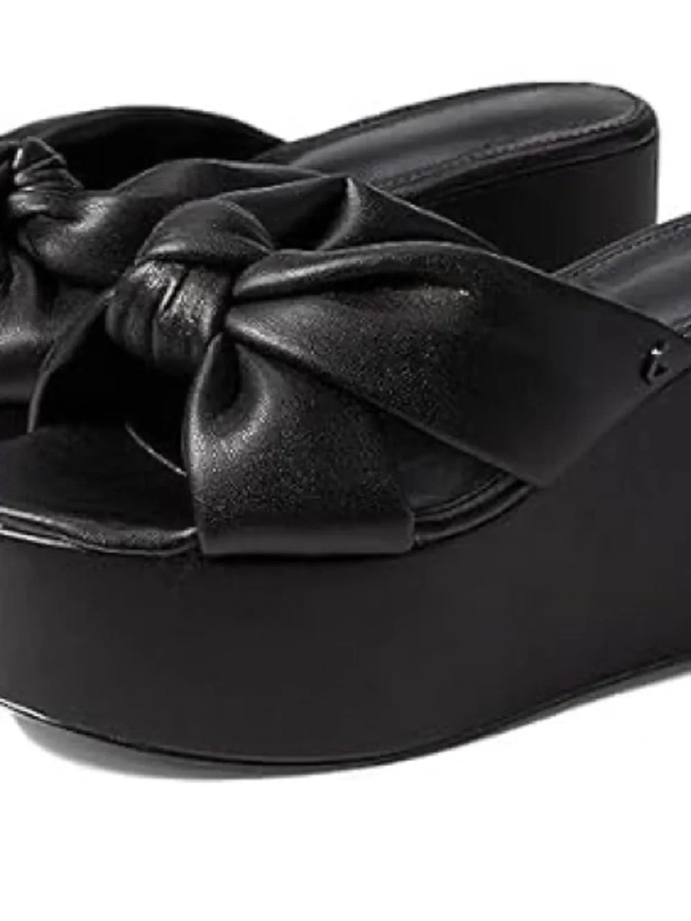 Circus NY Black Knot Platform Slide Sandals - Women